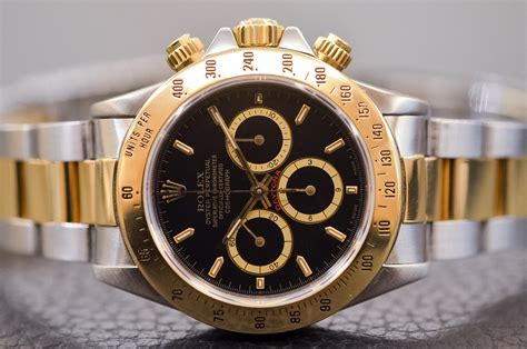 rolex daytona quadrante nero oro